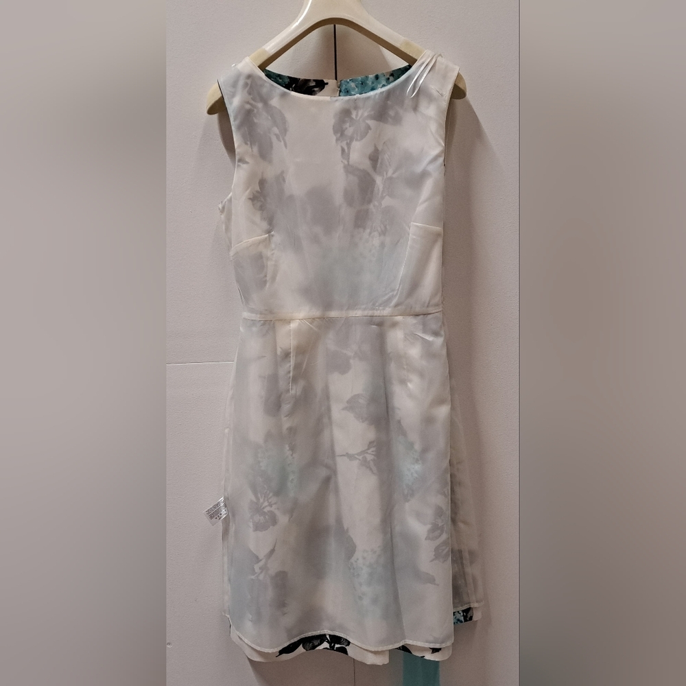 NWT Precis Petite Women's Dress Floral A-Line Sundress Belted  Size 10 US - Picture 12 of 14